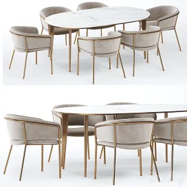 Vilhena ii chair arden dining table